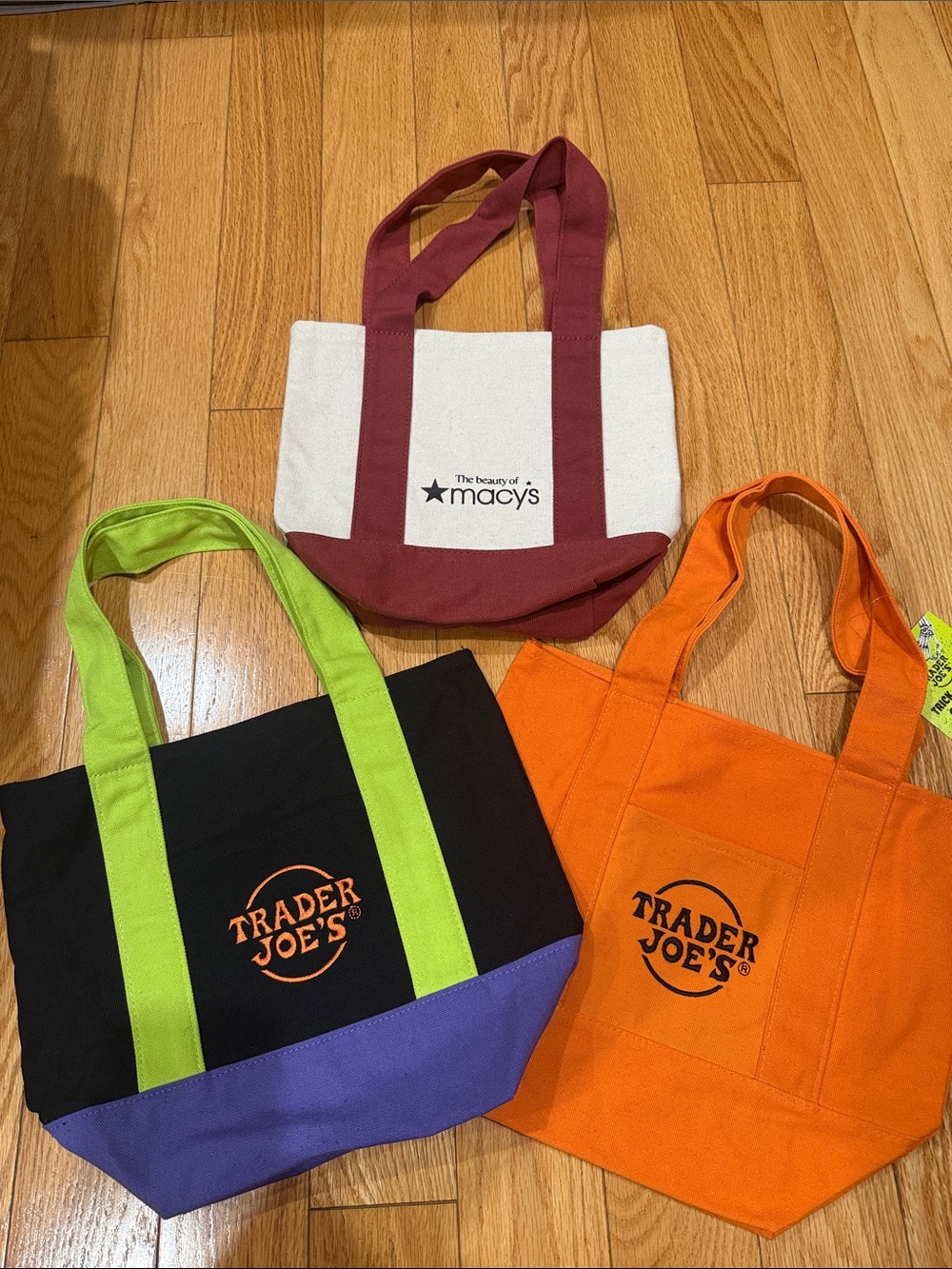 Trader Joe's Halloween totes